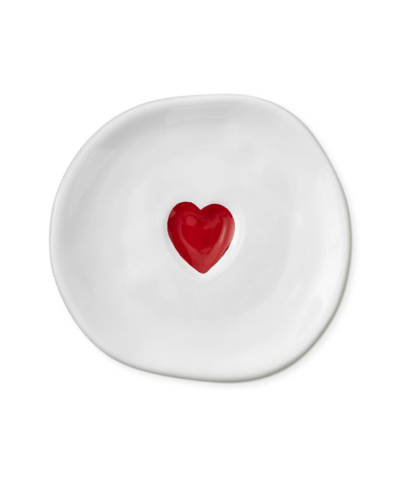 Heart Salad Plate